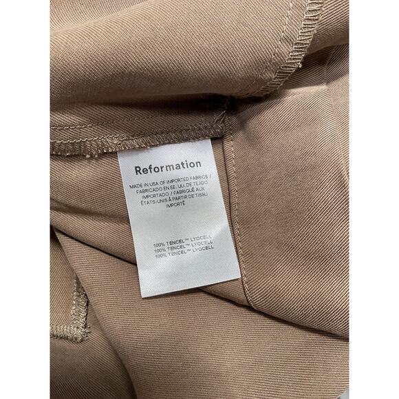 Reformation 'Mason' Brown Short Size 0 - Picture 5 of 5